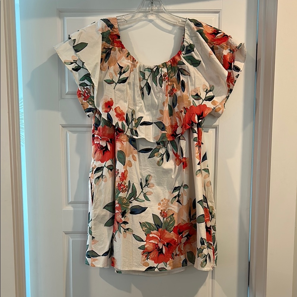 Floral Print Women's mini dress